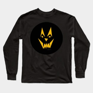 Halloween Spooky Face Long Sleeve T-Shirt